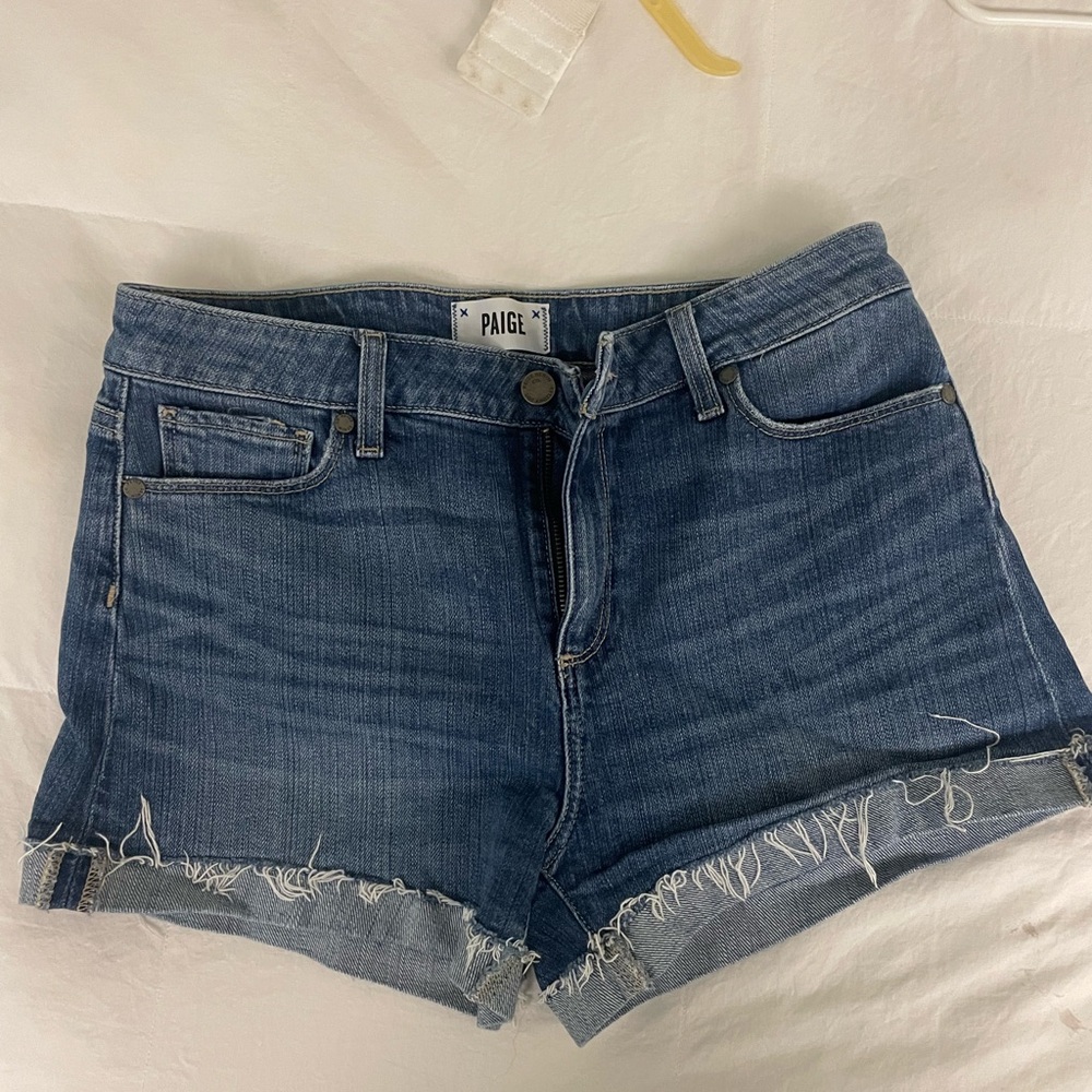 Paige Denim cuffed shorts